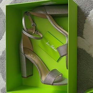 Sam Edelman blpck heel dress sandals size 7.5